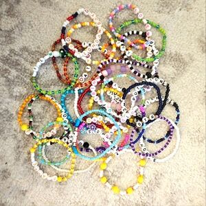 Set of 31 Taylor Swift Eras Tour Concert Friendship Bracelets Beaded Handmade